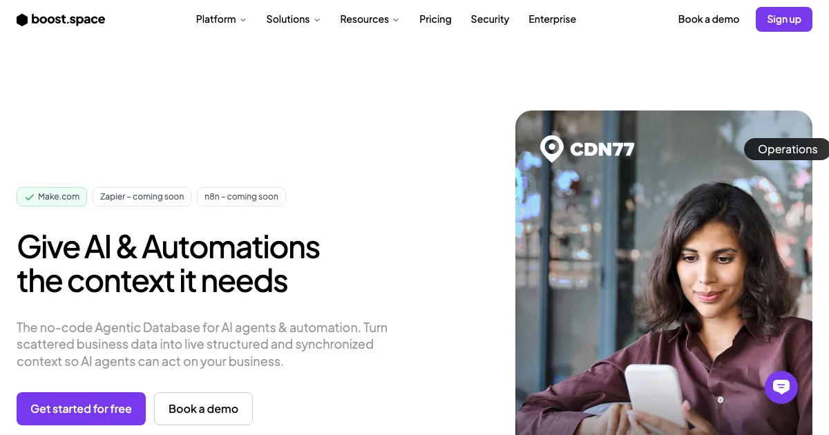 Boost.space — capa