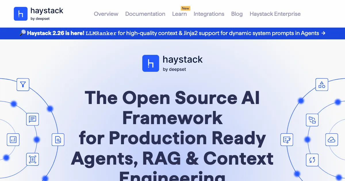 Haystack — capa